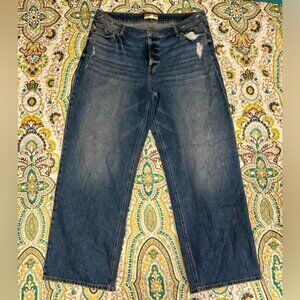 Maurices Dark Blue Flare Jeans